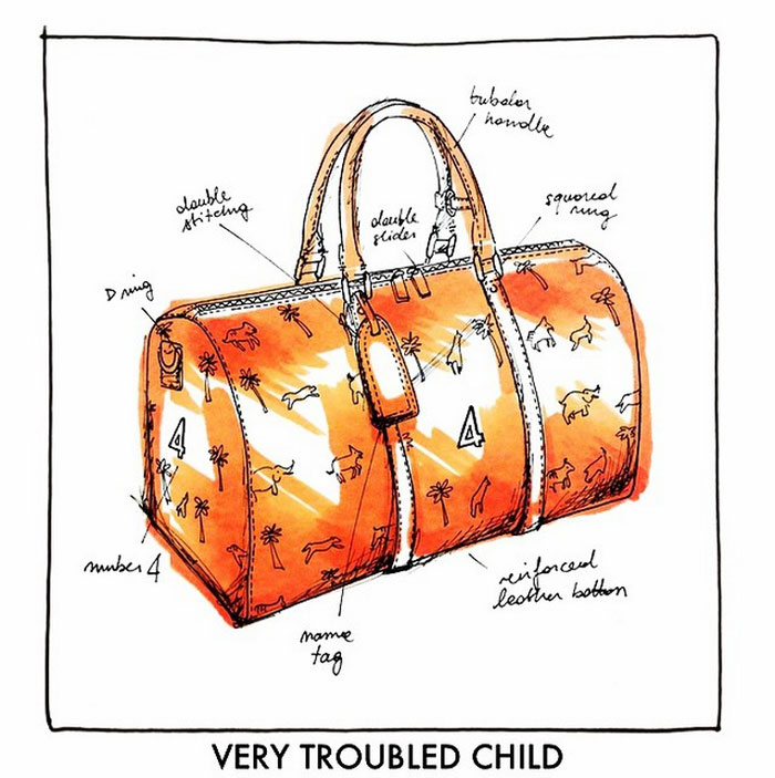 Darjeeling Bag  VERY TROUBLED CHILD