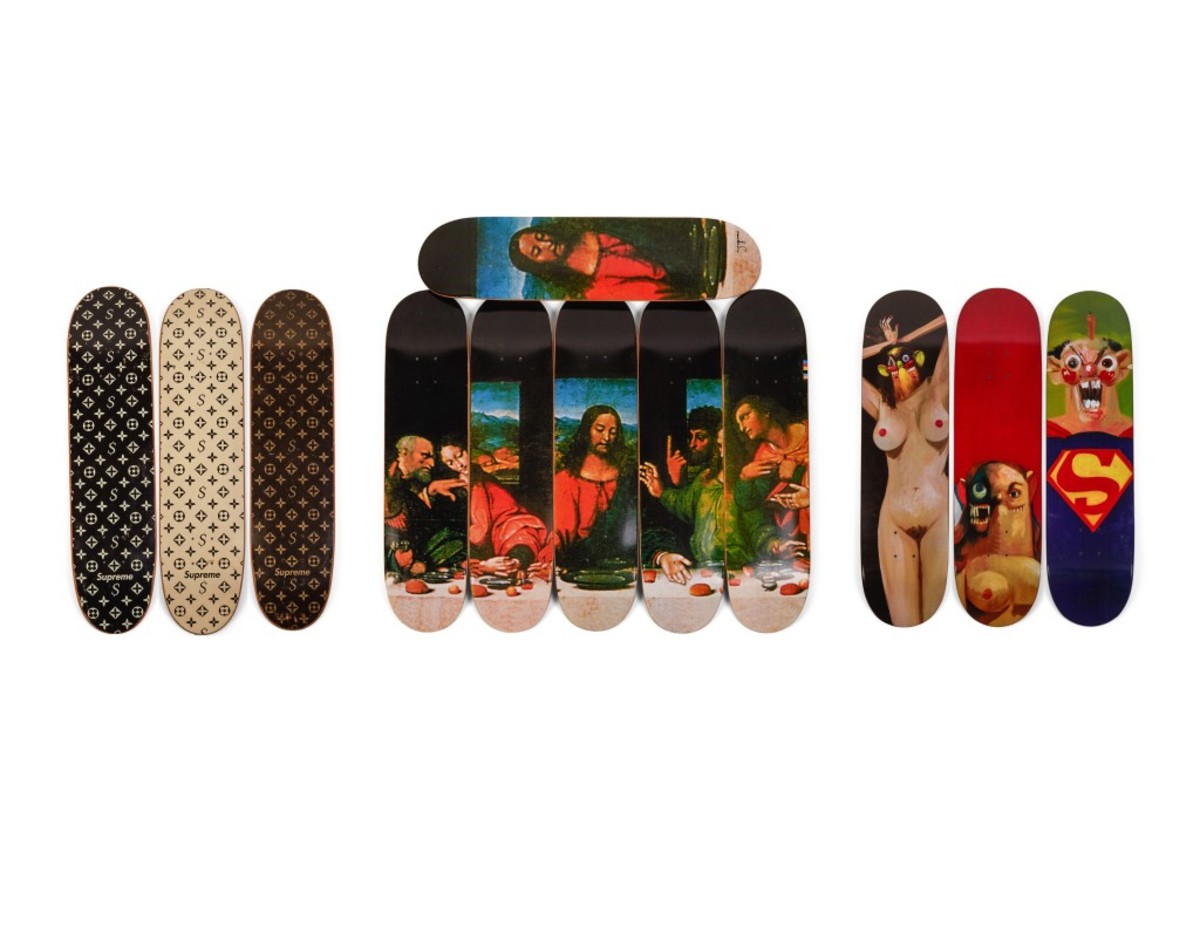 Sothebys Supreme Skateboard Deck Auction The Rebel Dandy